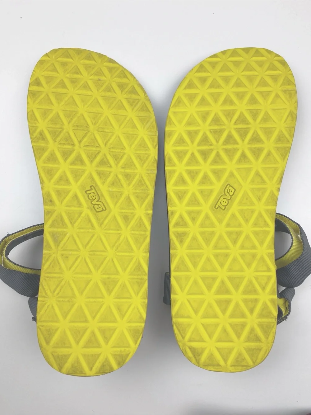 Teva Men's Sandals Yellow/Grey Size 11